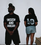 UNSEEN AND UNHEARD OVERSIZED TEES.